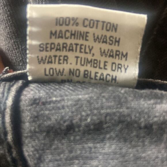 VG 80s Levi’s 550 Orange Tab International Jeans 💯 Cotton Shorts Jeans Sz WL 32 - Picture 13 of 16